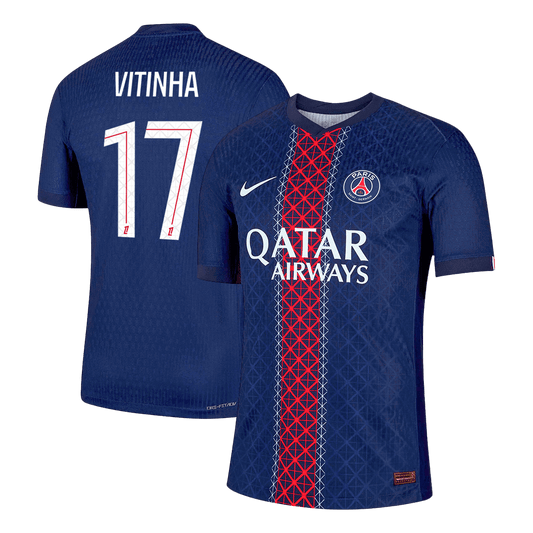 PSG Player Version Trikot Heim 2025/26 VITINHA #17 Slim Fit