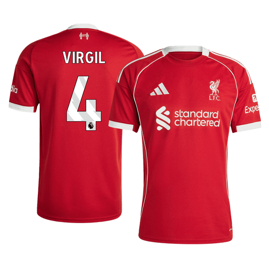 Liverpool Trikot Heim 2025/26 VIRGIL #4
