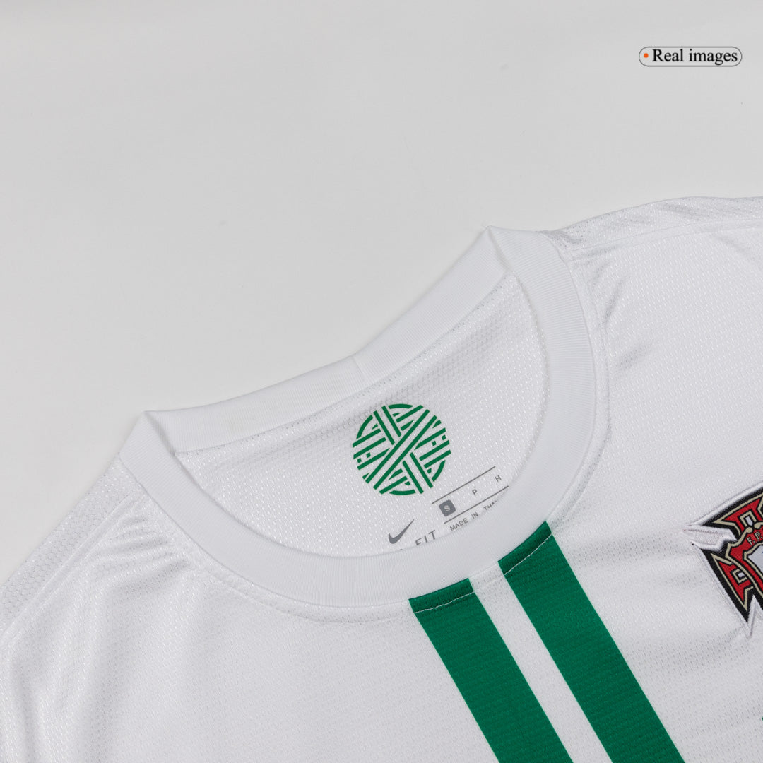 Portugal Retro Langarm Trikot Auswärts 2012