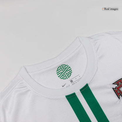 Portugal Retro Langarm Trikot Auswärts 2012