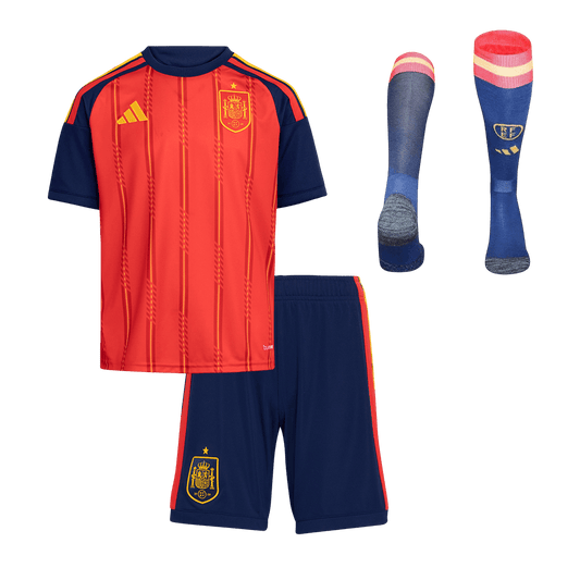 Spain World Cup Kinder Trikot Komplett-Set Heim 2026