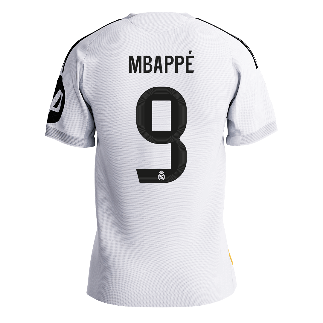 Los Blancos Player Version Trikot Heim 2025/26 MBAPPÉ #9 Slim Fit [PREMIUM]