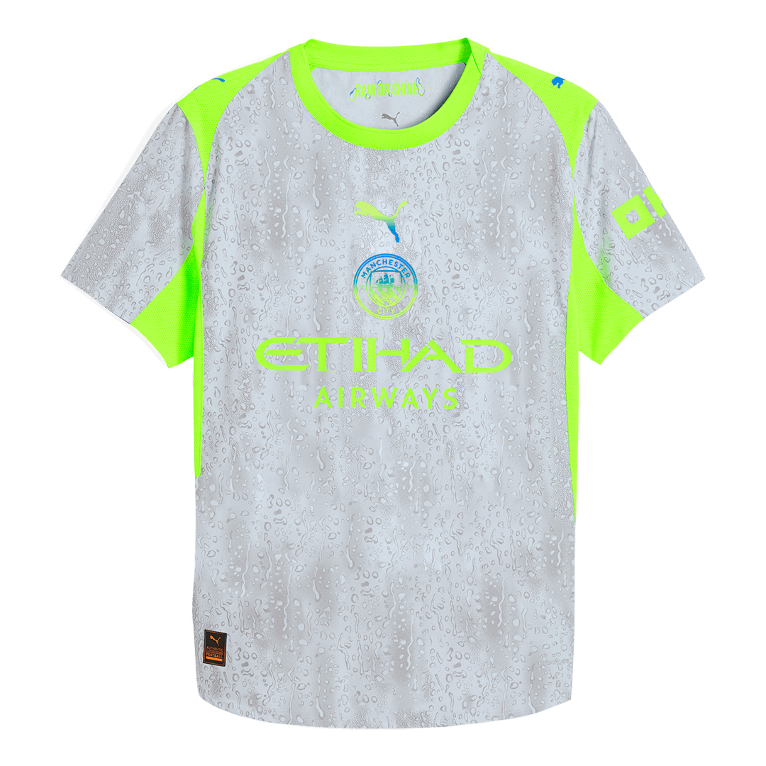 Manchester City Player Version Trikot Drittes Auswärts 2025/26 Slim Fit