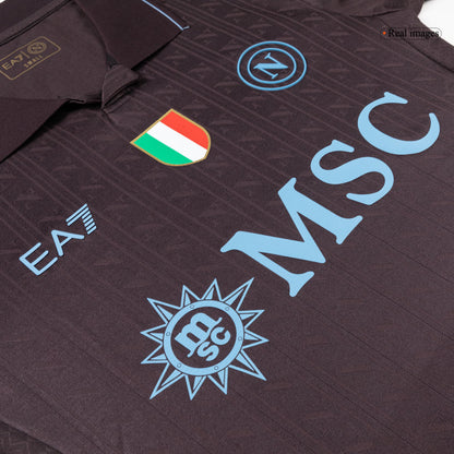 Napoli Player Version Trikot Drittes Auswärts 2025/26 Slim Fit