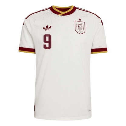 Spain World Cup Player Version Trikot Auswärts 2026 GAVI #9 Slim Fit