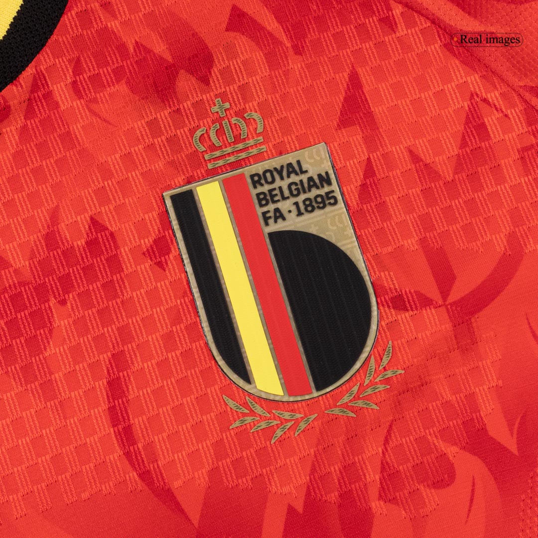 Belgium World Cup Player Version Trikot Heim 2026 Slim Fit