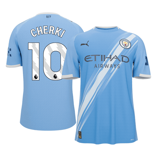 Manchester City Trikot Heim 2025/26 CHERKI #10 [PREMIUM]