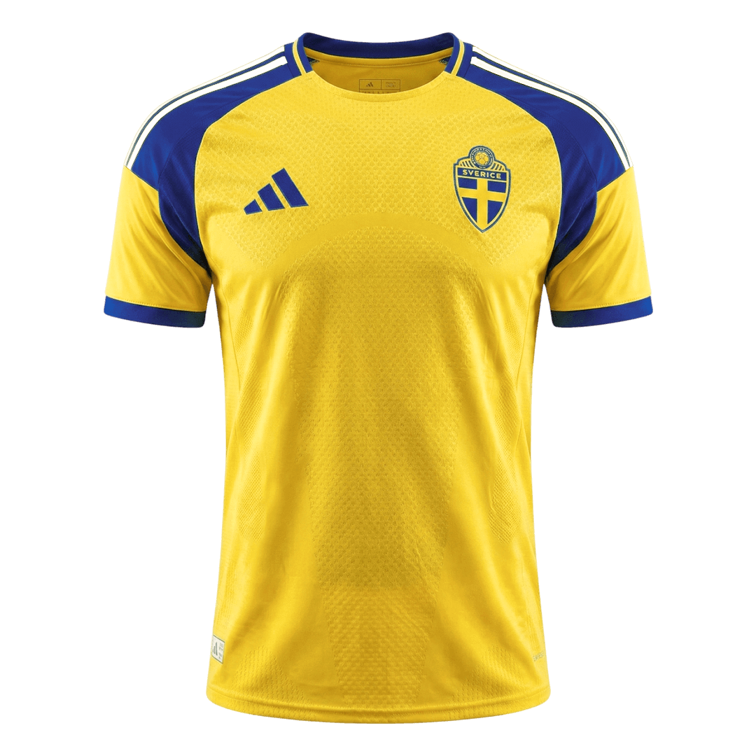 Sweden World Cup Player Version Trikot Heim 2026 Slim Fit