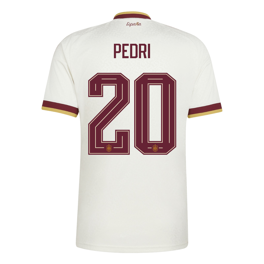 Spain World Cup Trikot Auswärts 2026 PEDRI #20