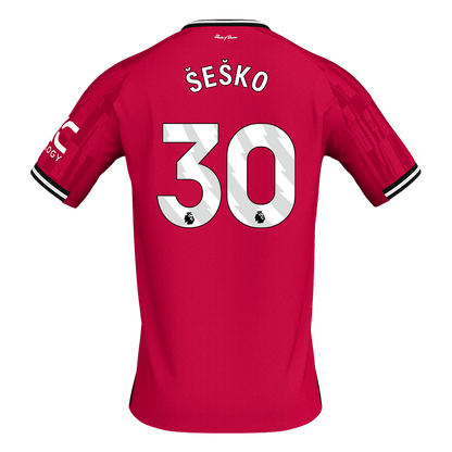 ManU Trikot Heim 2025/26 ŠEŠKO #30 [PREMIUM]