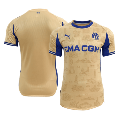 Marseille Player Version Trikot Viertes Auswärts 2025/26 Slim Fit