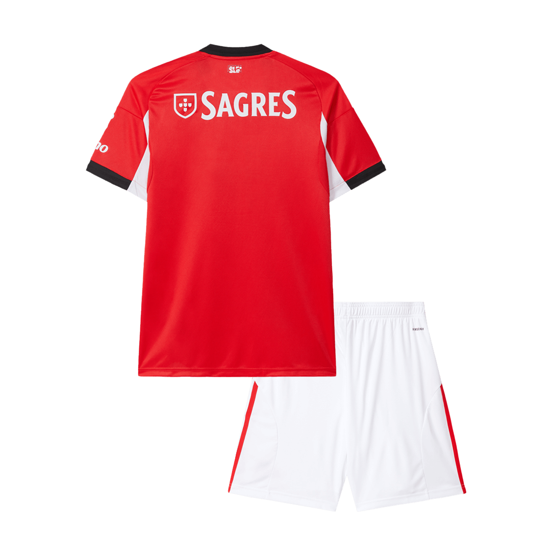 Benfica Kinder Trikot Set Heim 2025/26