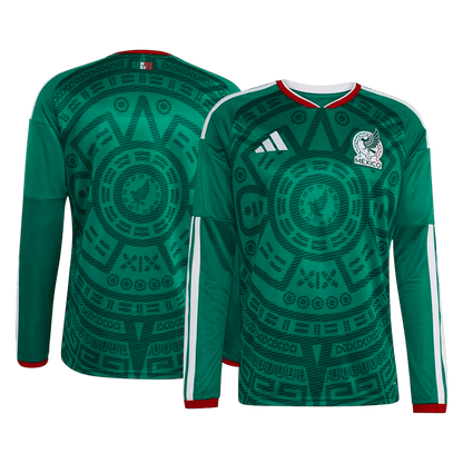 Mexico World Cup Langarm Trikot Heim 2026