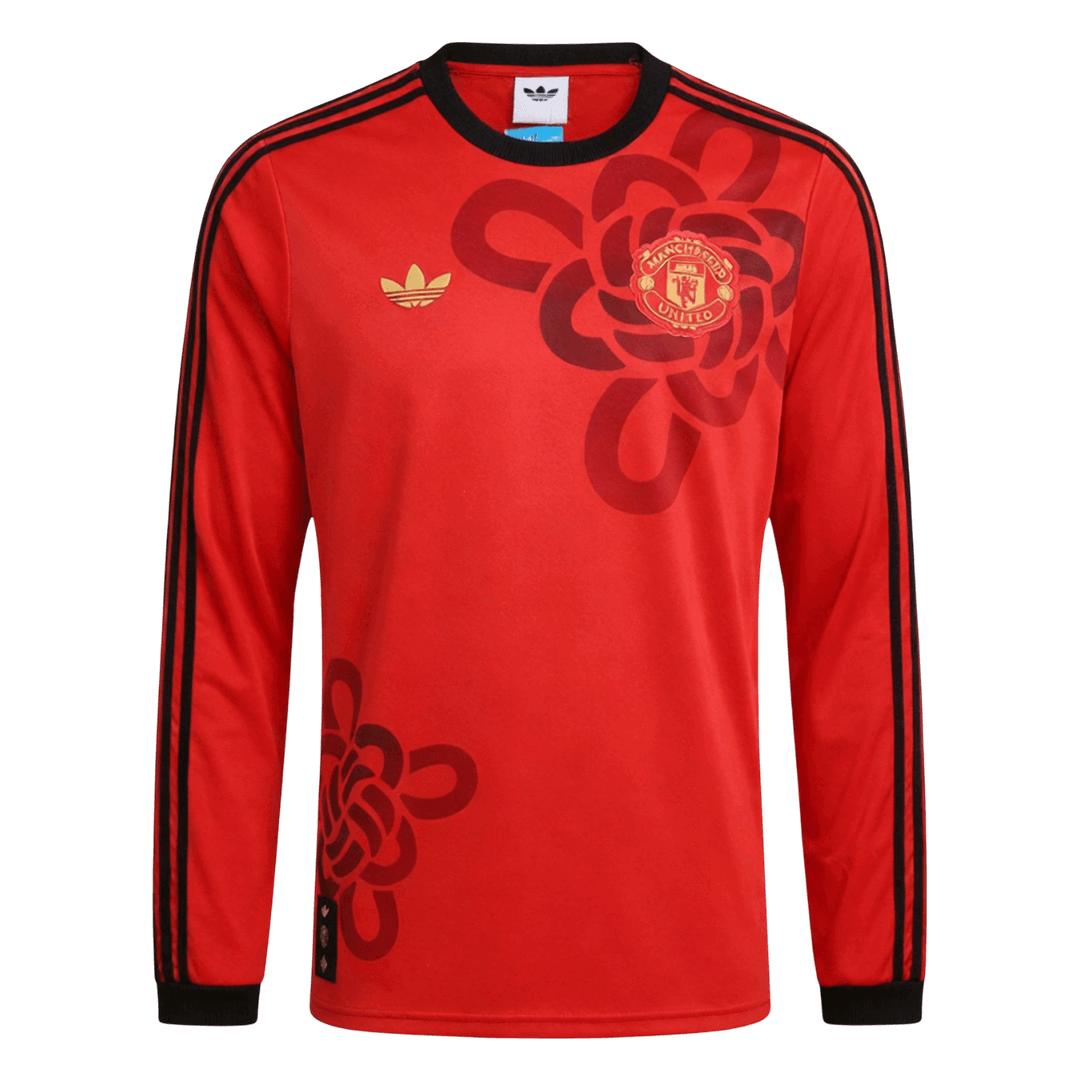 ManU Langarm Trikot 2025/26