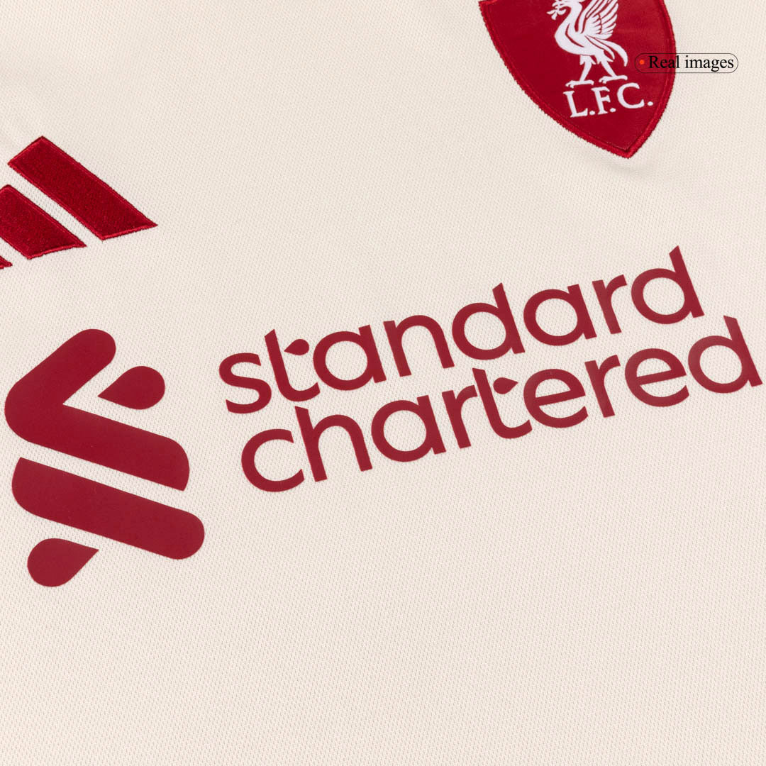Liverpool Langarm Trikot Auswärts 2025/26