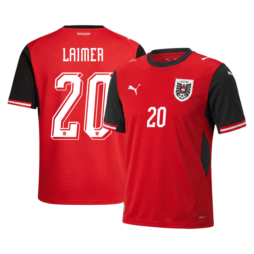 Austria World Cup Trikot Heim 2026 LAIMER #20