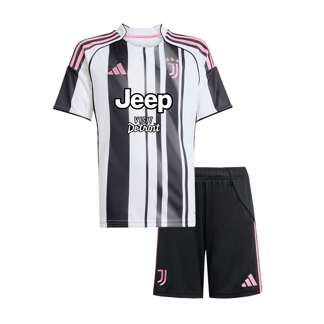 Juventus Kinder Trikot Set Heim 2025/26