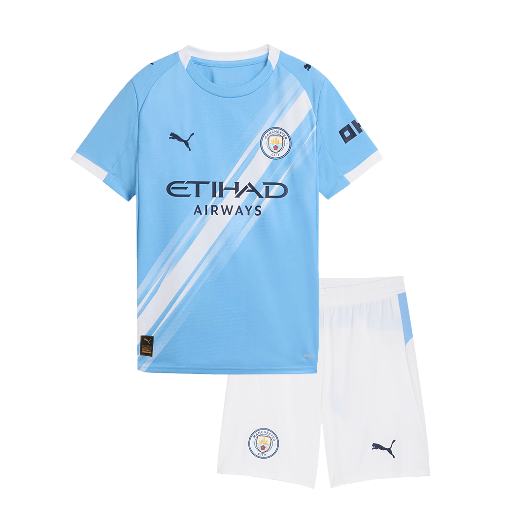 Manchester City Kinder Trikot Set Heim 2025/26