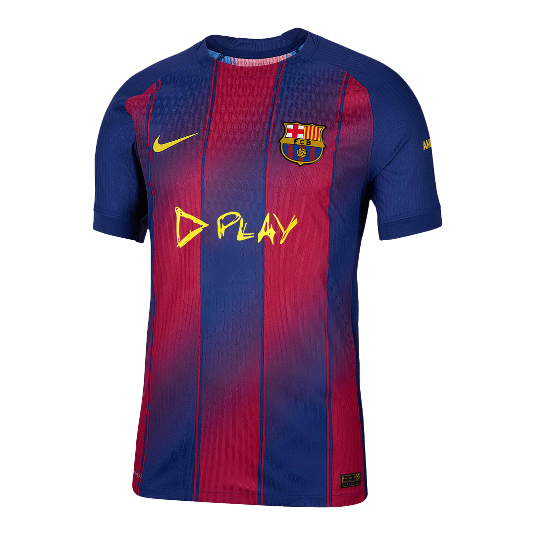 Barcelona Player Version Trikot Heim 2025/26 Slim Fit