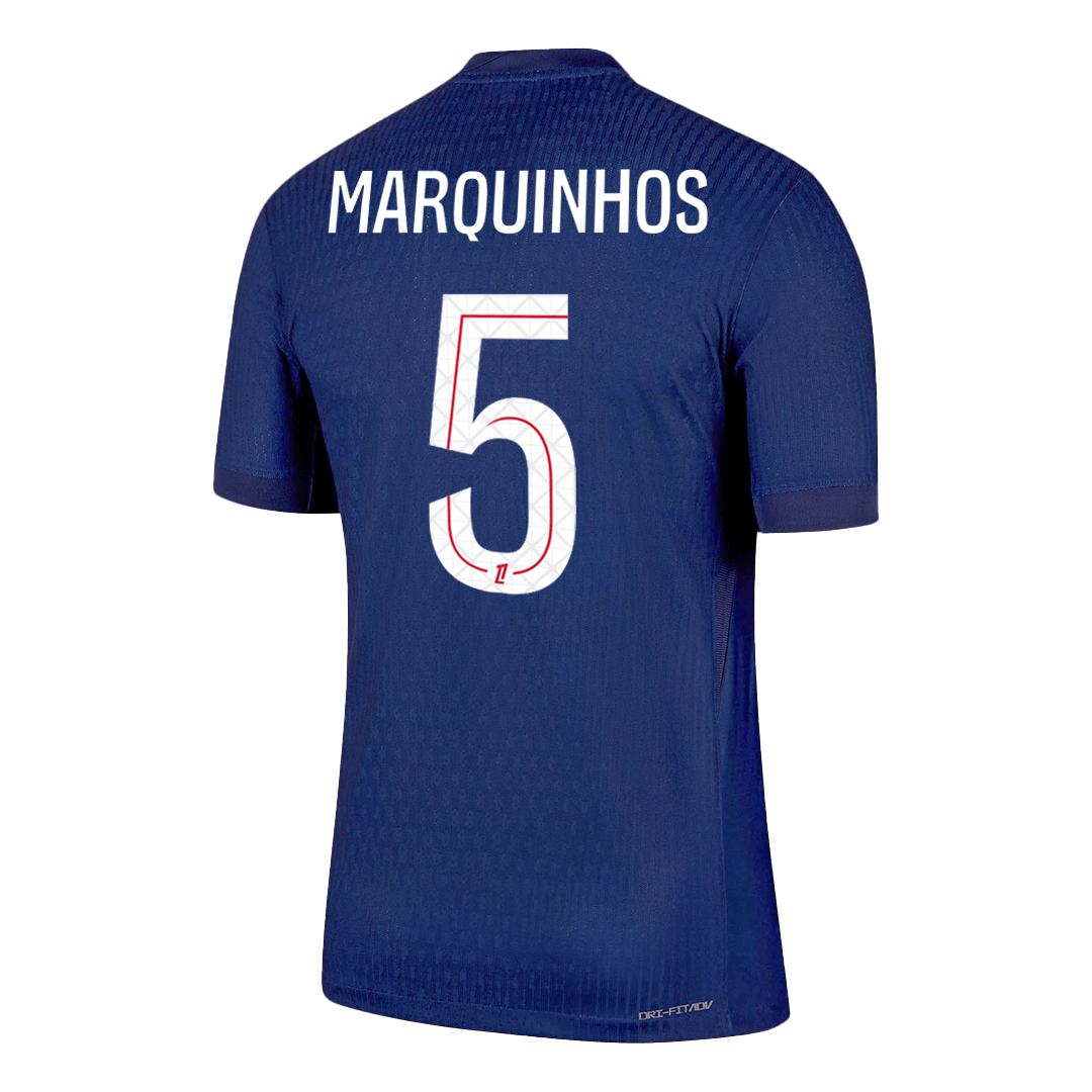 PSG Player Version Trikot Heim 2025/26 MARQUINHOS #5 Slim Fit
