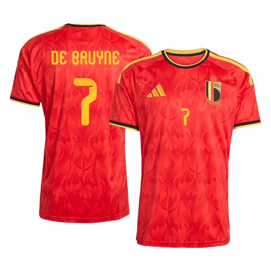 Belgium World Cup Trikot Heim 2026 DE BRUYNE #7