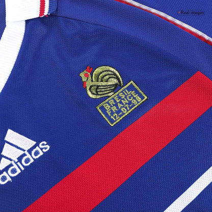 France World Cup Retro Trikot Heim 1998