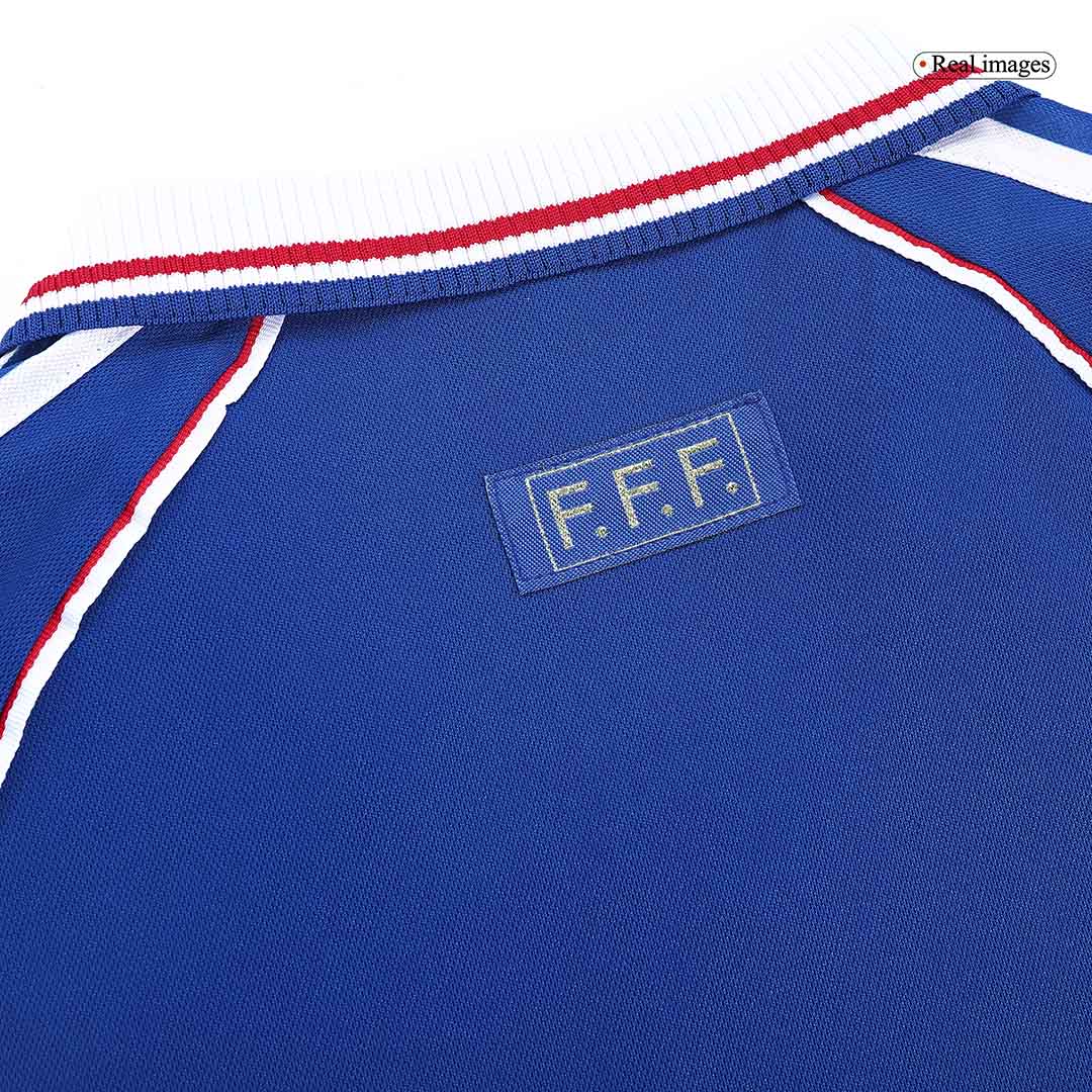 France Retro Trikot Heim 1998