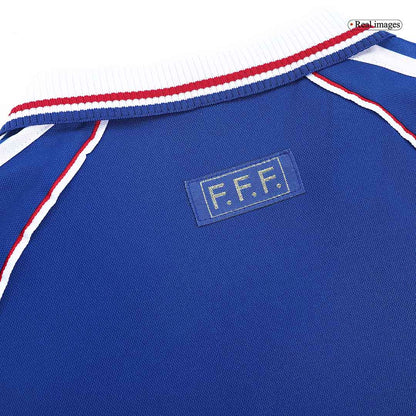 France Retro Trikot Heim 1998