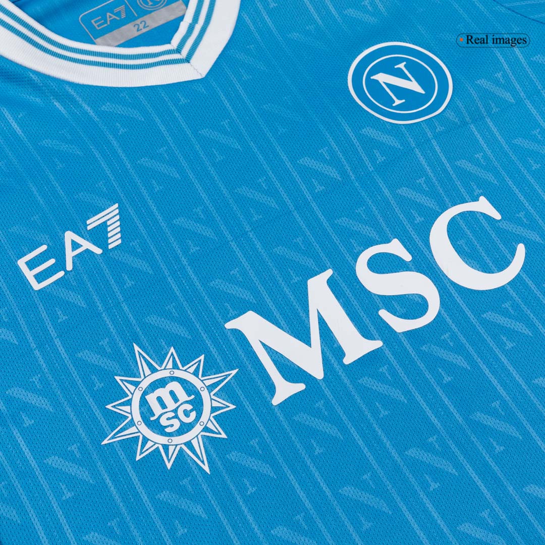 Napoli Kinder Trikot Komplett-Set Heim 2025/26