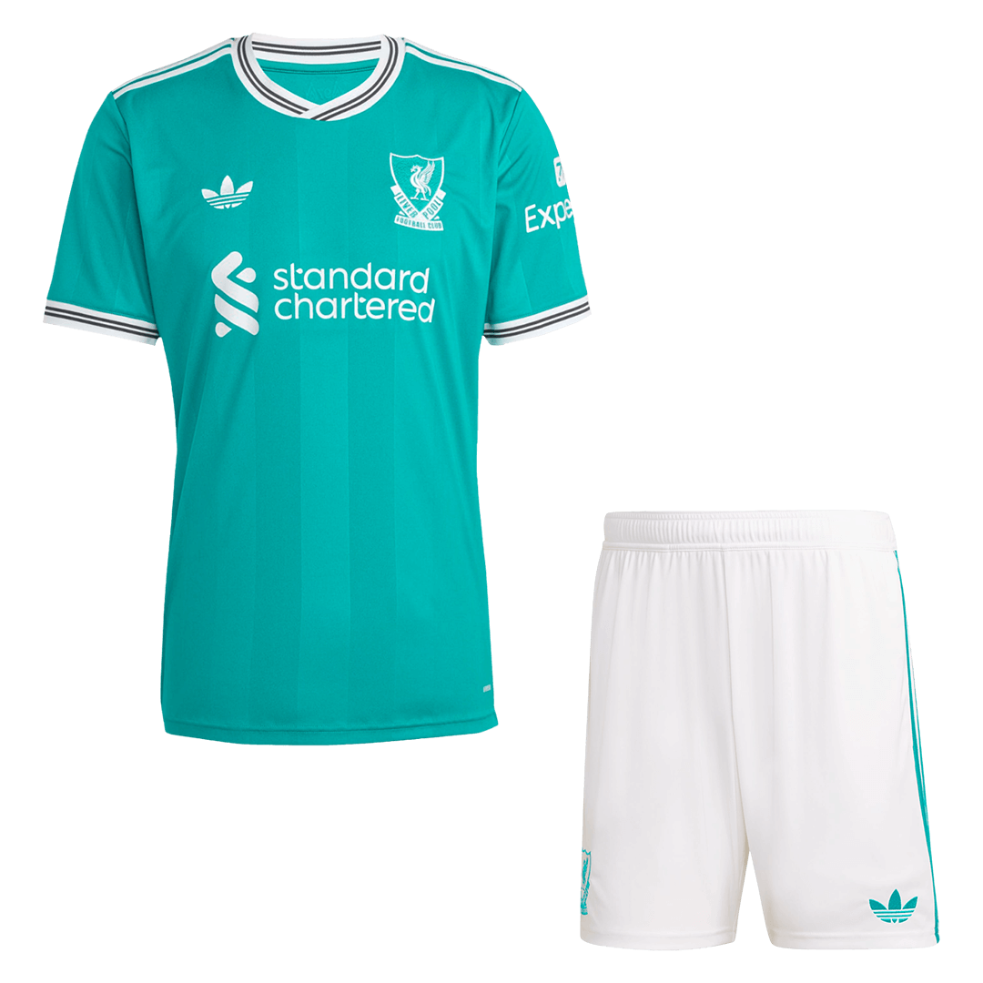 Liverpool Trikot Set Drittes Auswärts 2025/26
