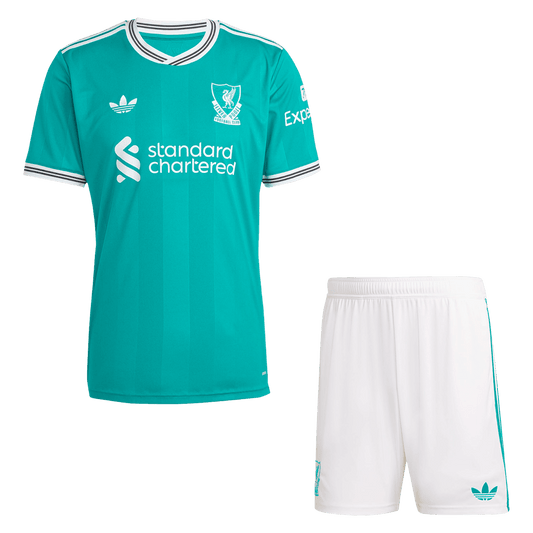 Liverpool Trikot Set Drittes Auswärts 2025/26