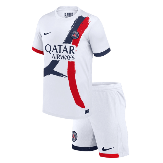 PSG Kinder Trikot Set Auswärts 2024/25
