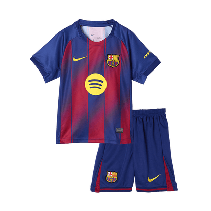 Barcelona Kinder Trikot Set Heim 2025/26
