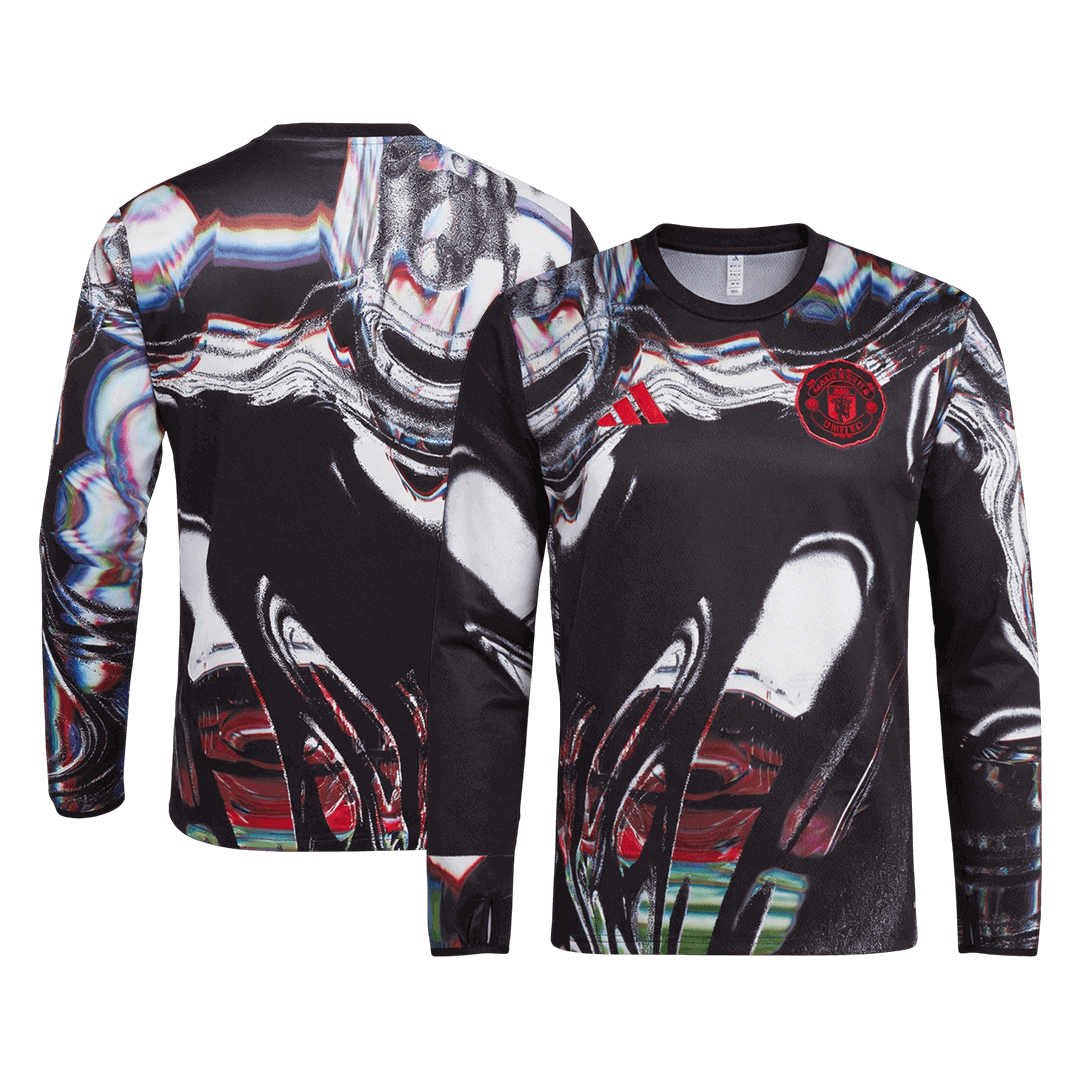 ManU Langarm Trikot Pre-Match 2025/26