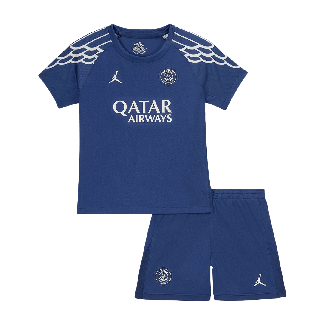 PSG Kinder Trikot Set Viertes Auswärts 2024/25