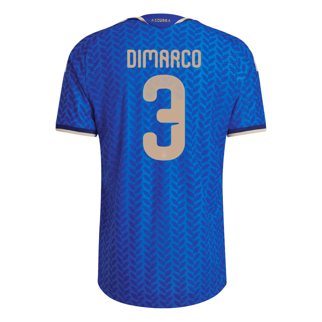 Italy World Cup Player Version Trikot Heim 2026 DIMARCO #3 Slim Fit