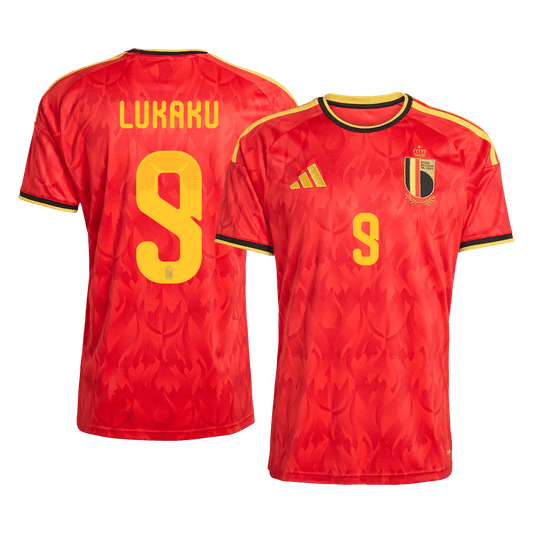Belgio Maglia Mondiale Home 2026 LUKAKU #9
