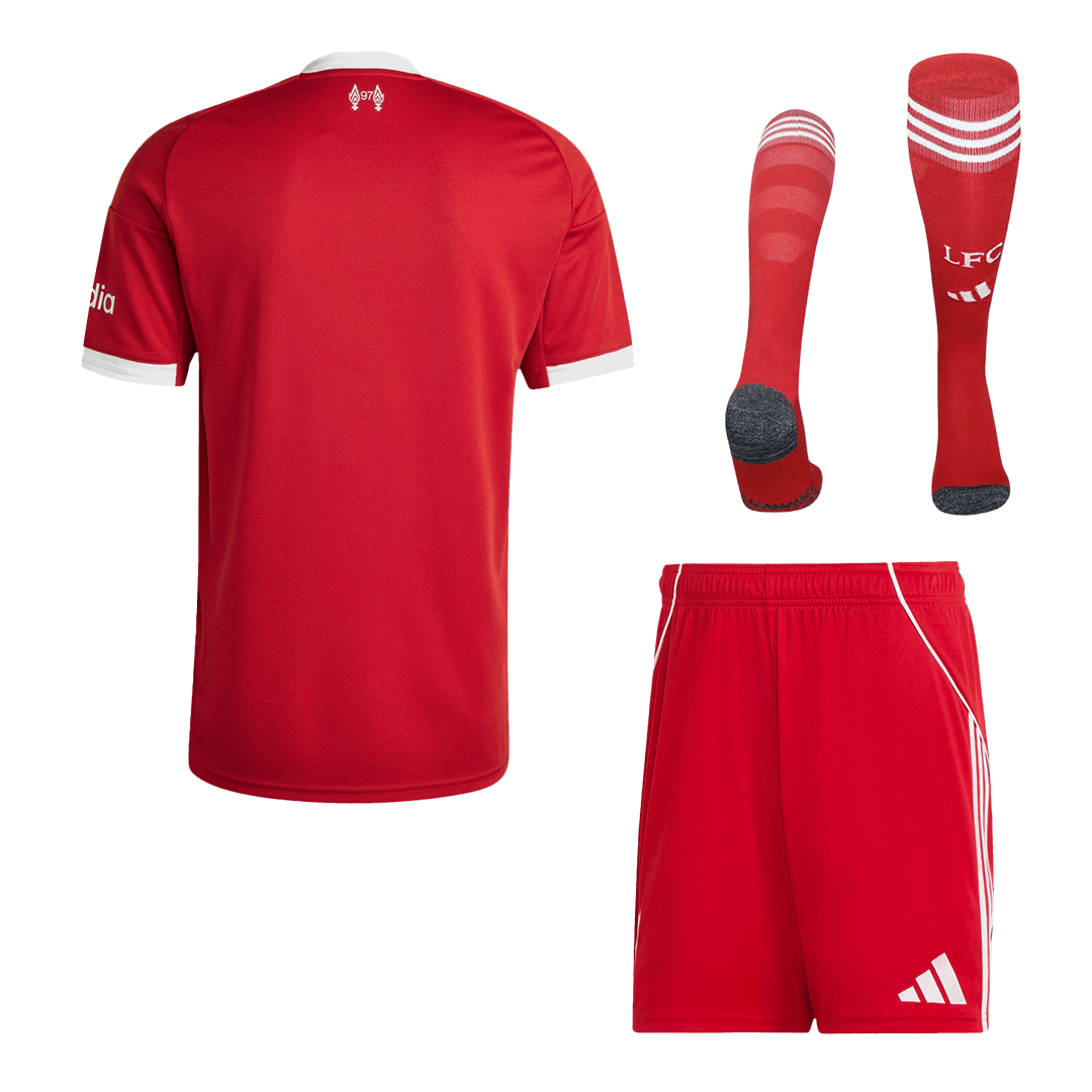 Liverpool Trikot Komplett-Set Heim 2025/26