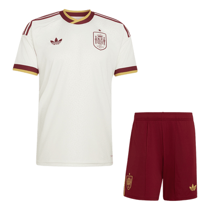Spain World Cup Trikot Set Auswärts 2026