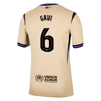 Barcelona Trikot Auswärts 2025/26 UCL GAVI #6