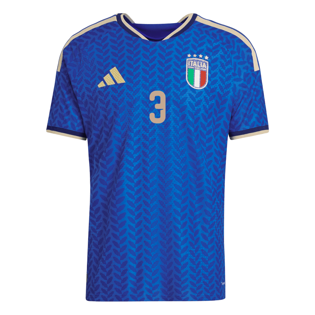 Italy World Cup Player Version Trikot Heim 2026 DIMARCO #3 Slim Fit