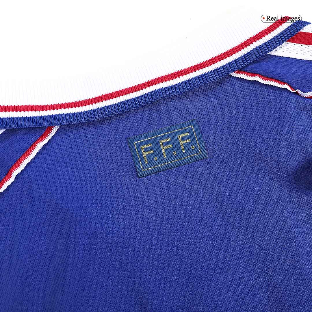 France World Cup Retro Trikot Heim 1998