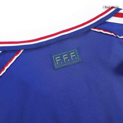 France World Cup Retro Trikot Heim 1998