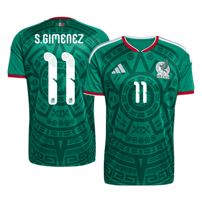 Mexico World Cup Trikot Heim 2026 S.GIMENEZ #11