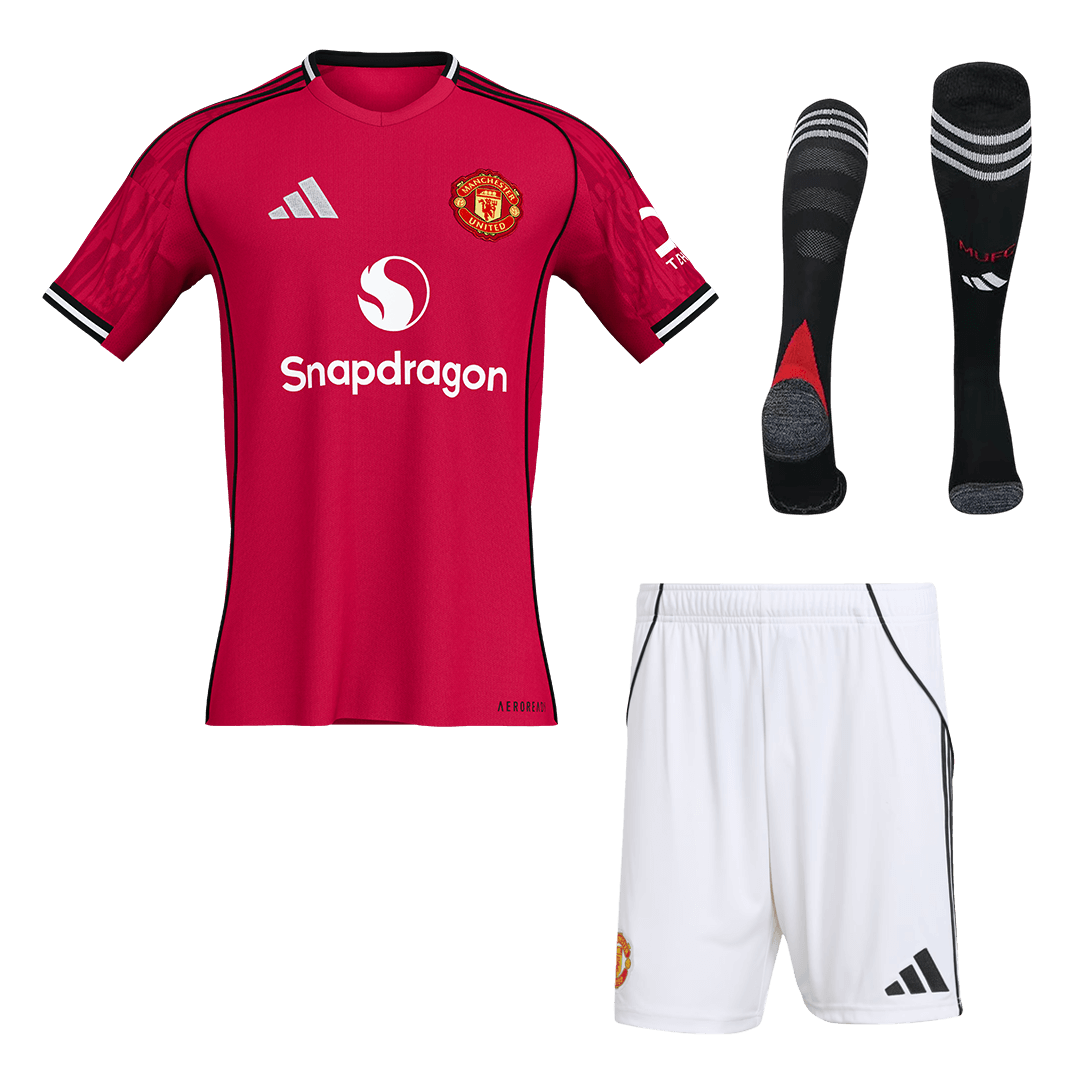ManU Trikot Komplett-Set Heim 2025/26 [PREMIUM]