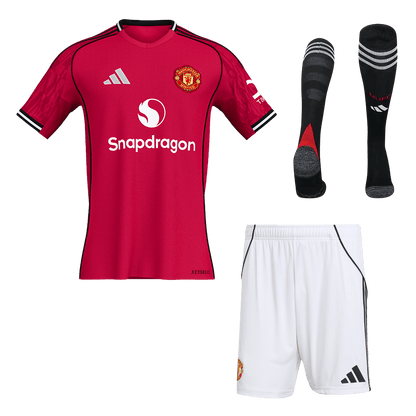 ManU Trikot Komplett-Set Heim 2025/26 [PREMIUM]