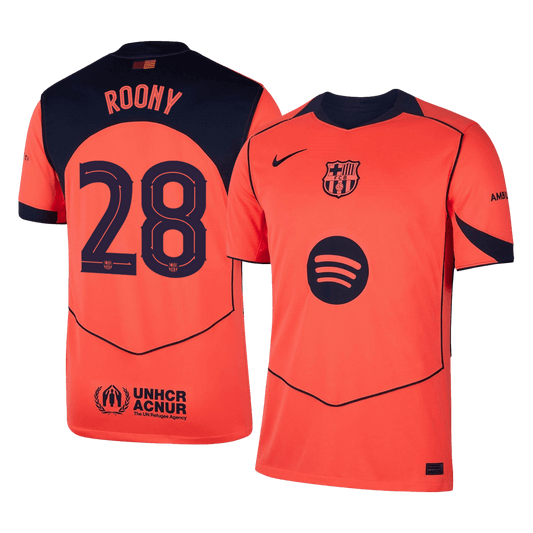 Barcelona Trikot Drittes Auswärts 2025/26 ROONY #28
