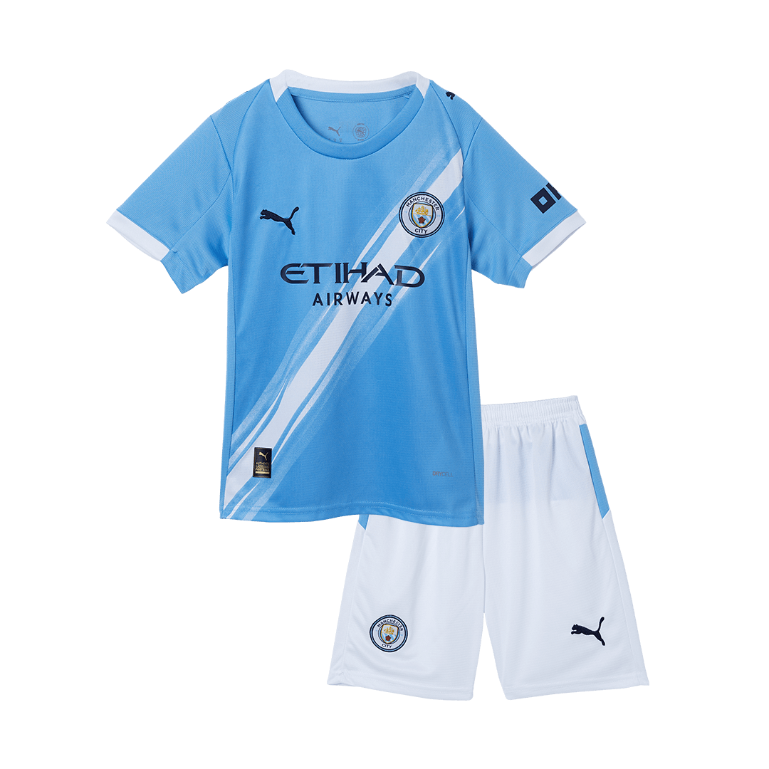 Manchester City Kinder Trikot Set Heim 2025/26