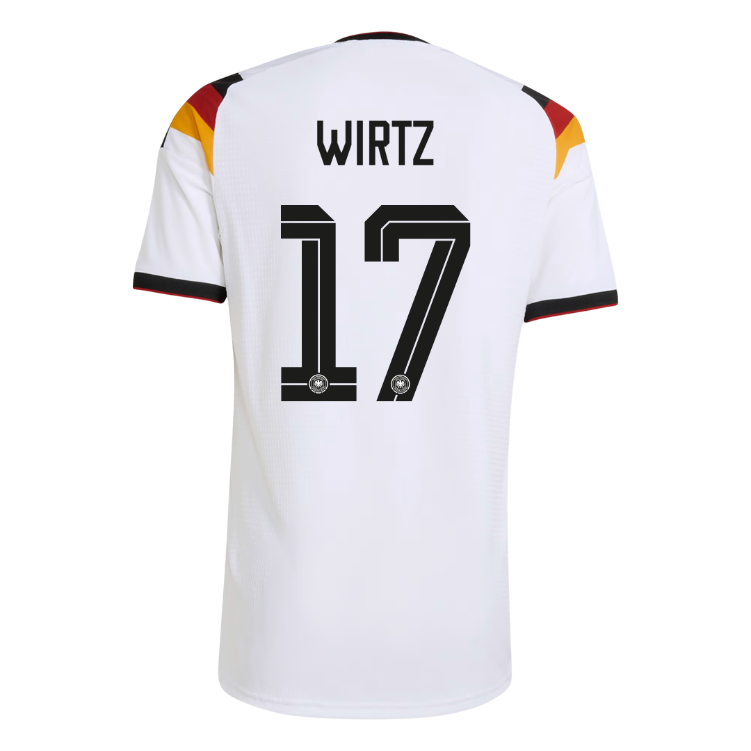 Germany World Cup Player Version Trikot Heim 2026 WIRTZ #17 Slim Fit