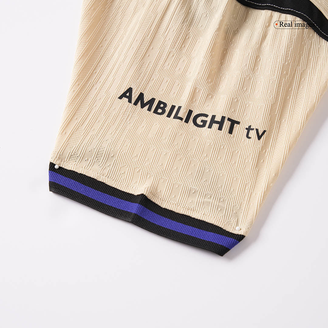 Barcelona Player Version Trikot Auswärts 2025/26 UCL GAVI #6 Slim Fit